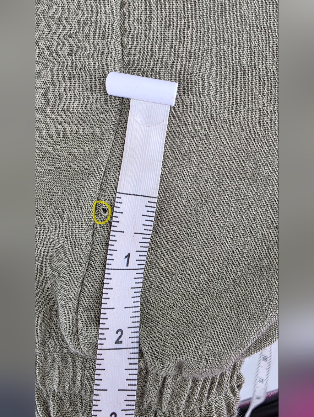 As U Wish Juniors' Olive Green Drawstring Waist Cargo Jumpsuit - Size Large - Picture 13 of 16